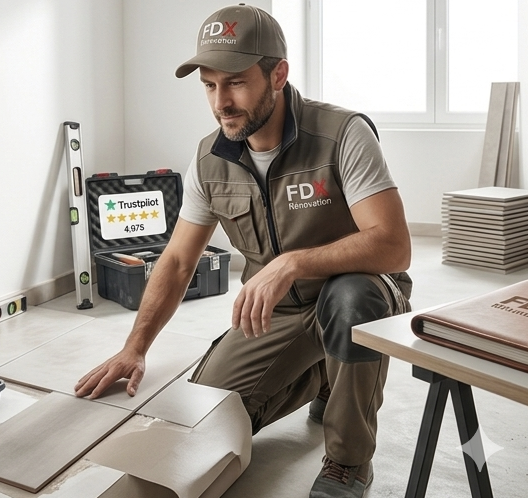 Artisan FDX Rénovation pose carrelage