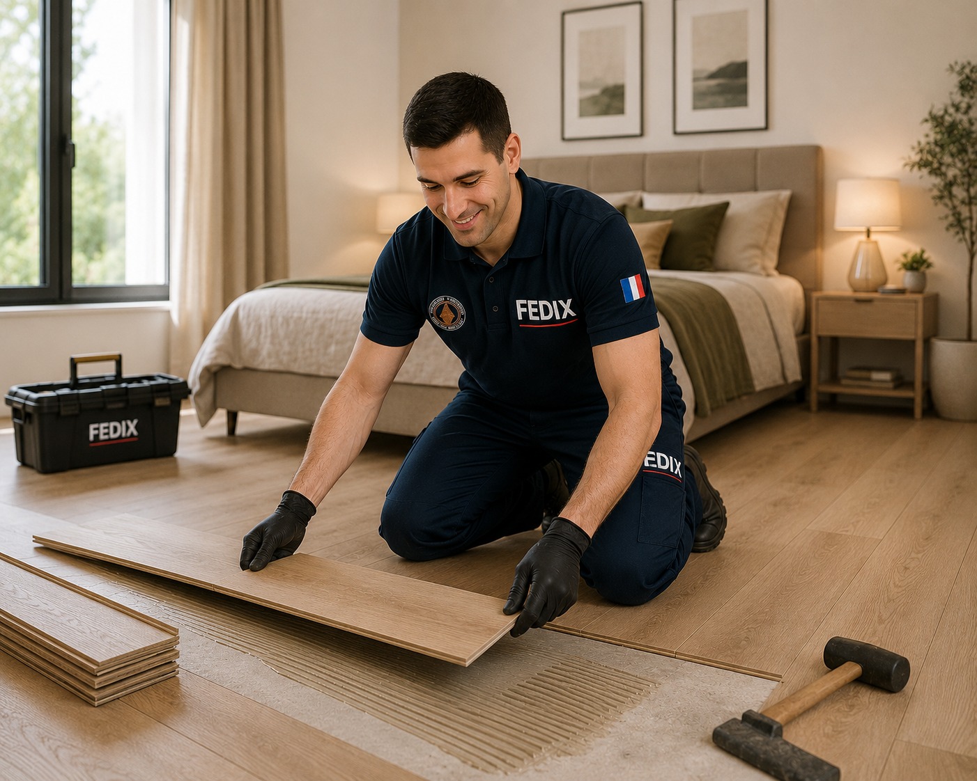 Artisan FDX Rénovation au travail